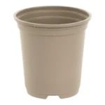 Aeroplas 9cm Thermo-Formed Pot High Taupe (2450 per case / 12 cases per pallet) – Premium Commercial Growing Pots for Professional Propagation