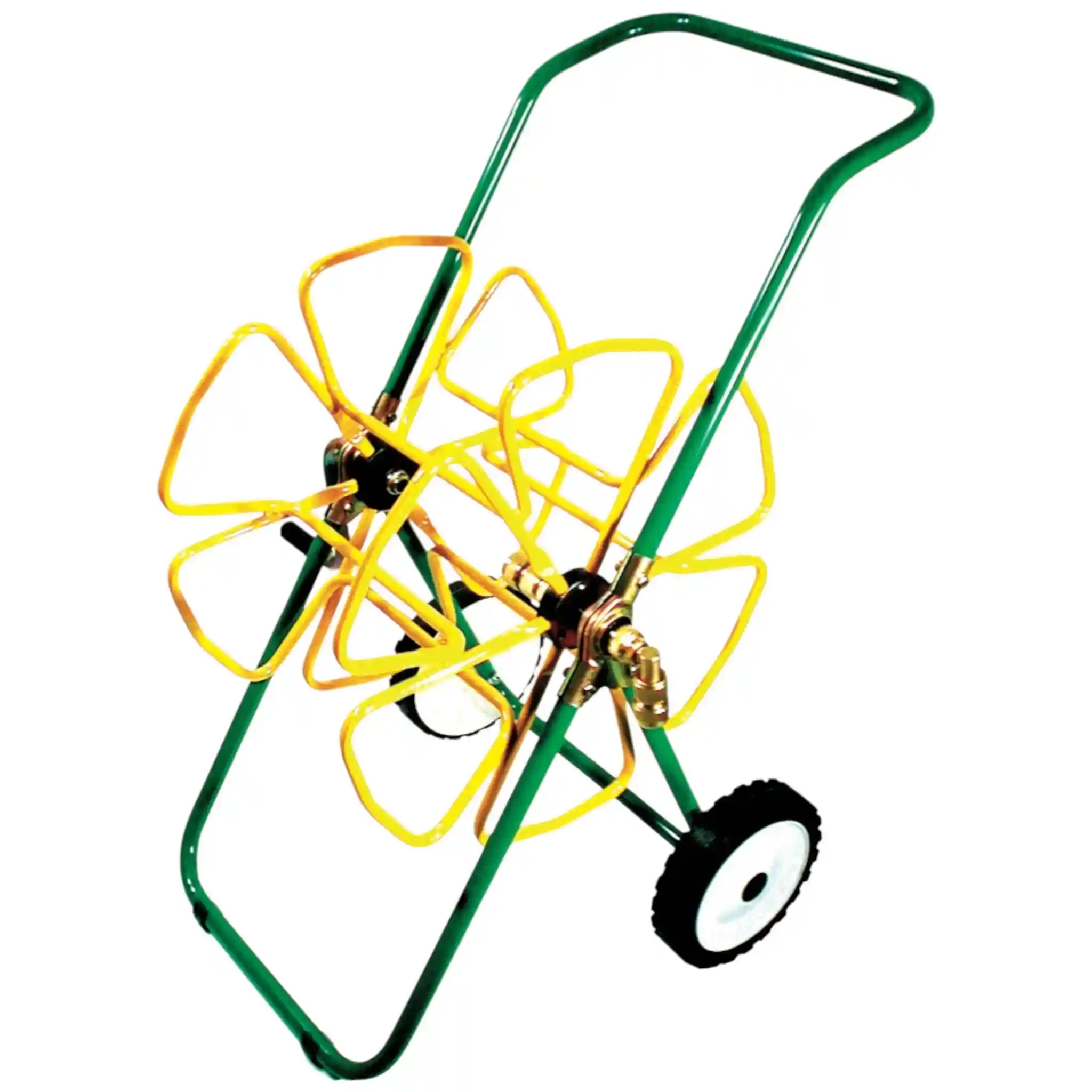 06SmallTrolley52-02-12 Small Hose Trolley - capacity 100M 1/2" (70M 3/4") - Professional Grade - Image 1