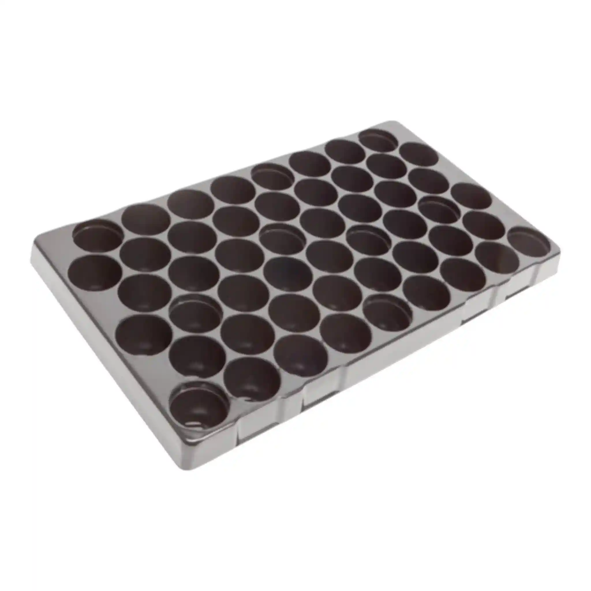 1531_FMODIFORMthermoformedPSMultitray51cellPRISTINE Modiform Thermoformed PS Multitray 51 Cell Pristine - 1680 per Pallet - Image 1