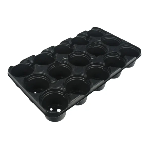 Modiform 15x10.5cm Low Thermoformed PS Shuttle Tray Pristine - Case of 50
