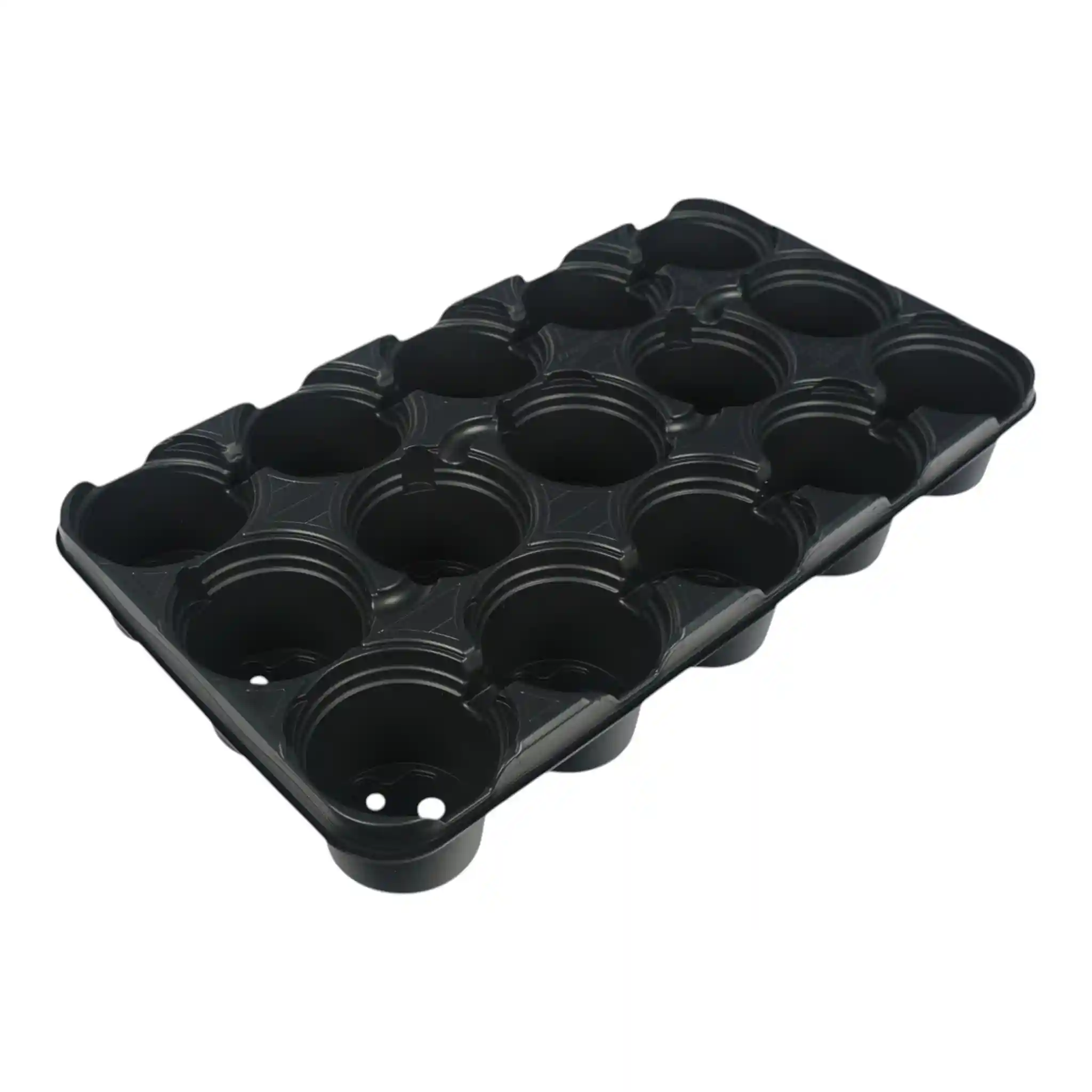 1742_FMODIFORM15x10.5cmlowthermoformedPSshuttletrayPRISTINE Modiform 15x10.5cm Low Thermoformed PS Shuttle Tray Pristine - Case of 50 - Image 1