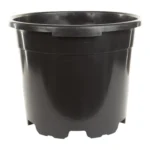 Aeroplas 20L Non-Slotted Round Container Pot Black (306 per Pallet) – Large Heavy-Duty Nursery Pot for Trees, Shrubs, and Specimen Plants