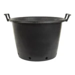 30L Heavy Duty Round Plastic Pot with Handles - Premium Nursery Tub