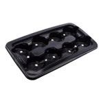 Modiform 8x13cm 4 Per Shelf Thermoformed PS Transport Tray Pristine - 1200 per Pallet