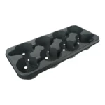 Modiform 8x13cm 5 Per Shelf Thermoformed PS Transport Tray Pristine (3200 Per Pallet)