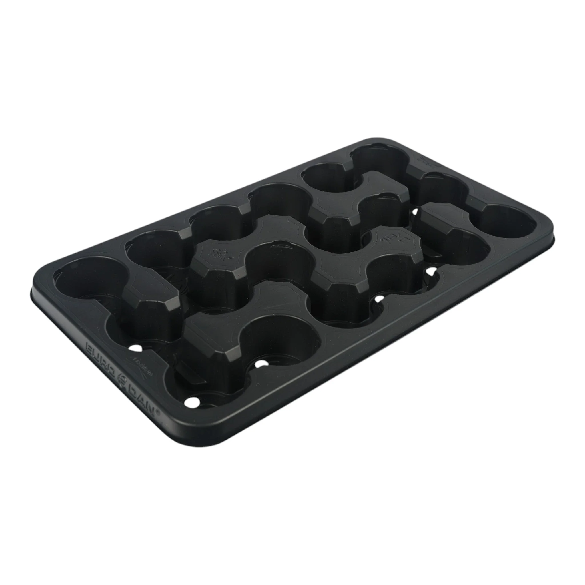 3669_FMODIFORM18x9cm4pershelfthermoformedPStransporttrayPRISTINE Modiform 18x9cm 4 Per Shelf Thermoformed PS Transport Tray Pristine - 1728 per Pallet - Image 1