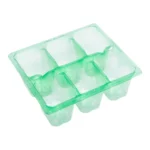 Modiform UBP Thermoformed PET 6 Pack Green - Case of 450