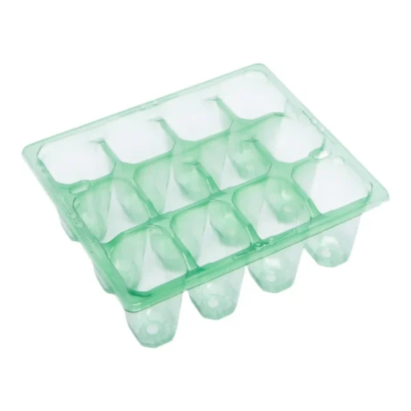 Modiform UBP Thermoformed PET 12 Pack Green (Case of 450)