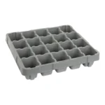Aeroplas 20 Cell GC Bedding Packs GC20 Grey (1680 per pallet) – High-Quality Wholesale Seedling & Bedding Plant Packs