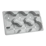 Aeroplas Pot Carry Tray 2ltr Round x 6 Grey (1200 per pallet) – Professional Heavy-Duty Wholesale Transport Tray
