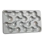Aeroplas Pot Carry Tray 9cm Round x 20 Grey (1200 per pallet) – High-Capacity Wholesale Transport Solution for 9cm Pots