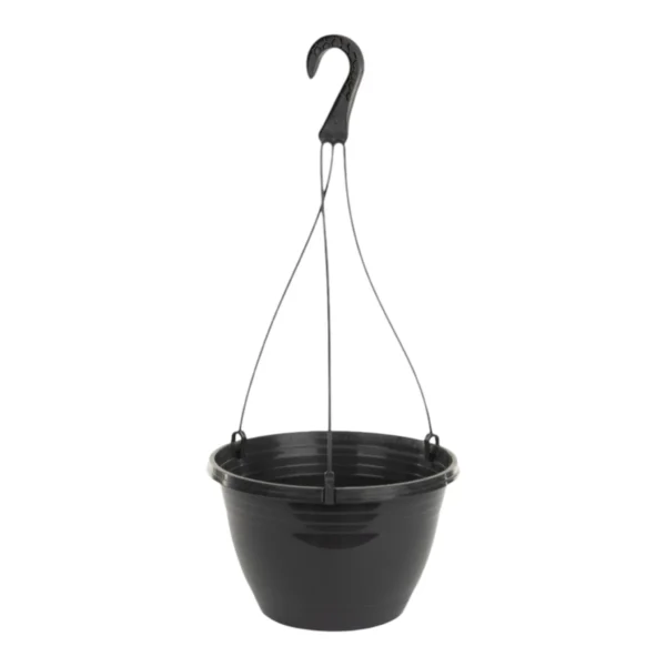 Aeroplas 25cm 5L Hanging Pot Anthracite (100 per case / 16 cases per pallet)