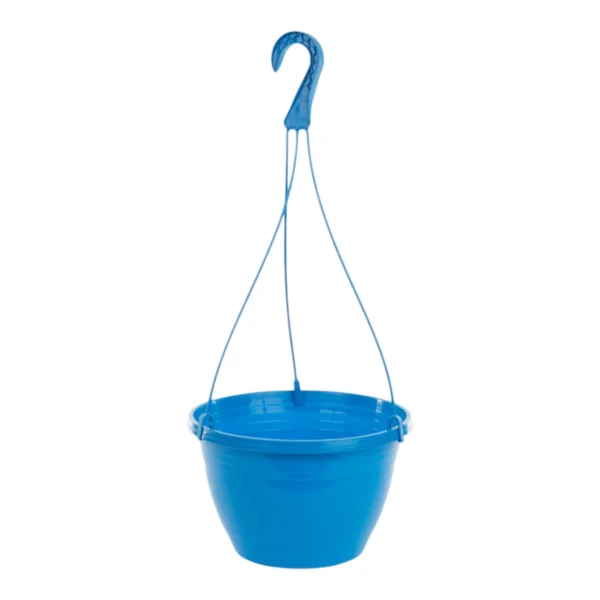Aeroplas 25cm 5L Hanging Pot Blue (100 per case / 16 cases per pallet)