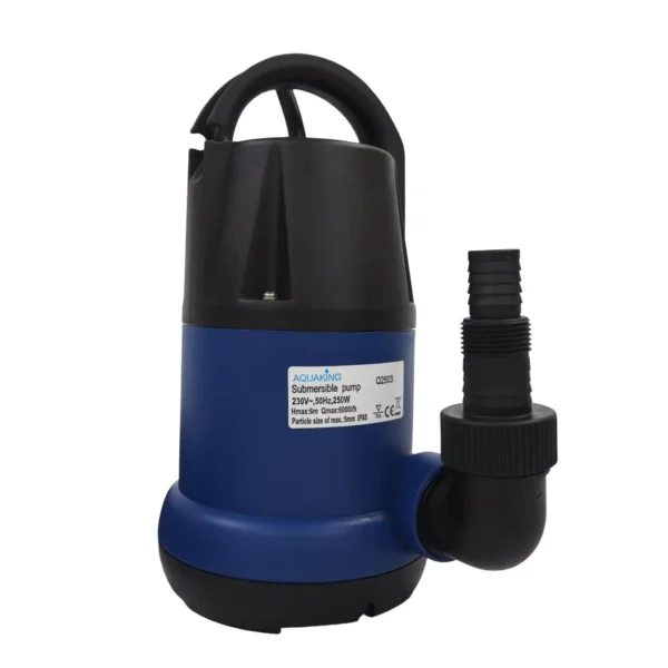 Aquaking Sump Pump Q2503 - 5000 l/h Including Plug Adaptor (4 per box)