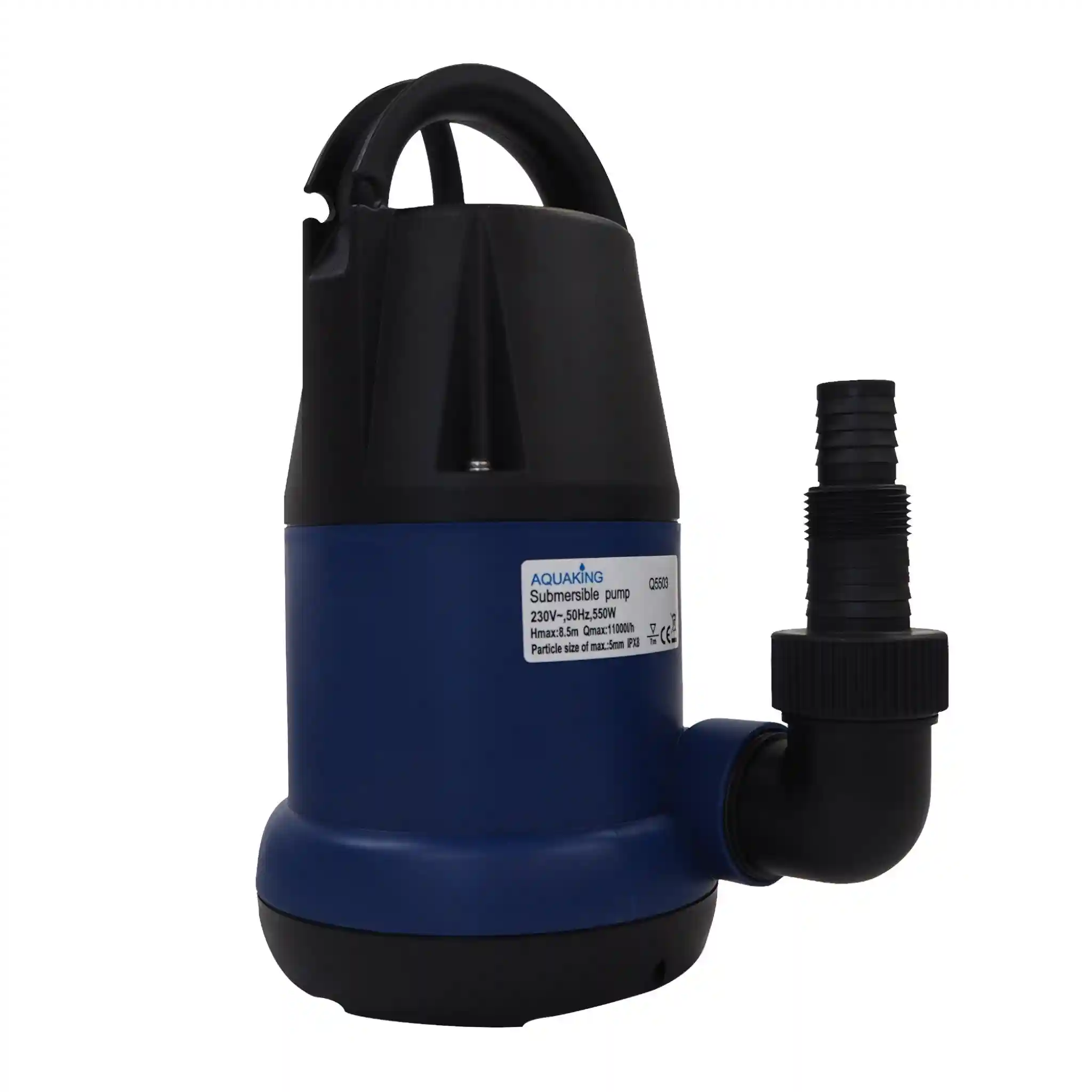 AquakingWaterPumpQ5503-1100_1_ Aquaking Sump Pump Q5503 - 11000 lph Including Adaptor (4 per box) - Image 1