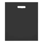 Black Carrier Bag Small - 10" x 12" (500 Pack) – High-Quality, Durable Plastic Carriers for Professional Retail and Garden Centre Use