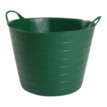 Bos Trug 26L Green - Heavy Duty Flexible Garden Trug