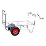 Evesham E Garden Centre Barrow 1625mm x 610mm w/ Pneumatic Wheels – Heavy-Duty Adjustable Axle Barrow for Balanced Stock Handling