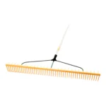 Polypropylene Hay Rake - Durable Lightweight Garden Tool