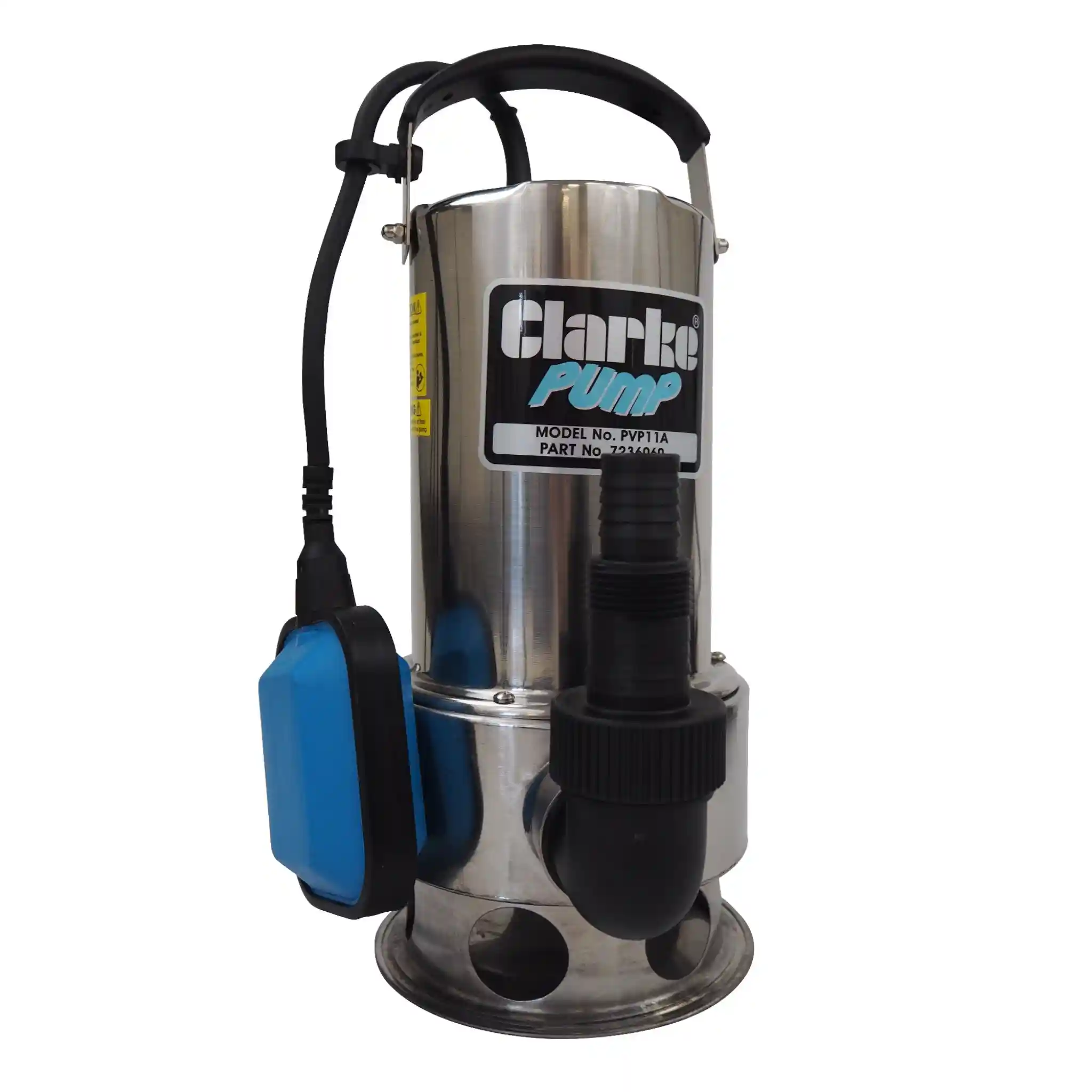 Clarke1100WSubmersiblePump Clarke 1100W Submersible Pump - 258lpm Flow Rate - Image 1