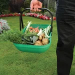 Garland Large Trug Planter Green (20 per box) - 37cm Recycled Plastic Pot - Image 2