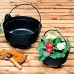 Garland Small Cauldron Planter (20 per box) - 24cm Recycled Plastic Pot - Image 2