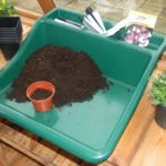 Garland Tidy Tray Green (10 per box) - Heavy Duty Gardening Work Tray - Image 2