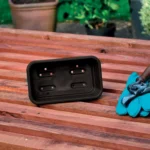Garland Mini Seed Tray Black With Holes (50 per box) - Propagation Starter Tray - Image 2