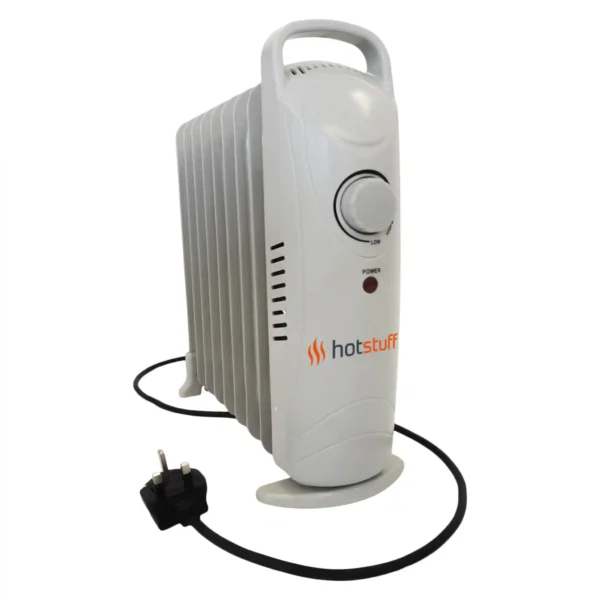 Hot Stuff 1000W Oil Filled Radiator - 9 Fin Compact Heater