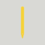 Heavy Duty Pot Labels with Hole 120mm x 14mm (Box of 1000) YELLOW