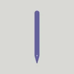 Heavy Duty Purple Pot Labels with Hole 120mm x 14mm - Box of 1000
