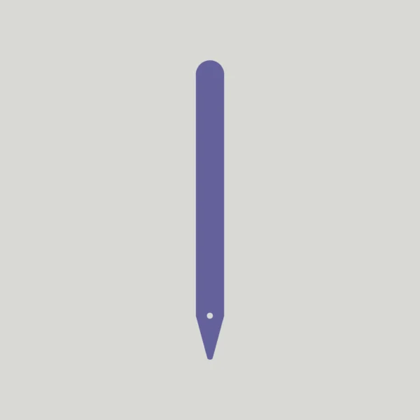 Heavy Duty Purple Pot Labels with Hole 120mm x 14mm - Box of 1000