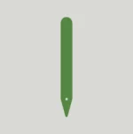 Heavy Duty Pot Labels with Hole 100mm x 14mm (Box of 1000) - Green