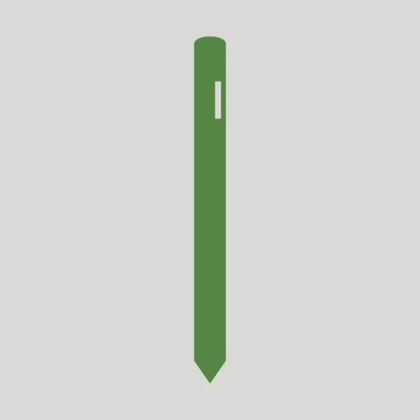 Heavy Duty Pot Labels with Hole 200mm x 19mm (Box of 500) - Green
