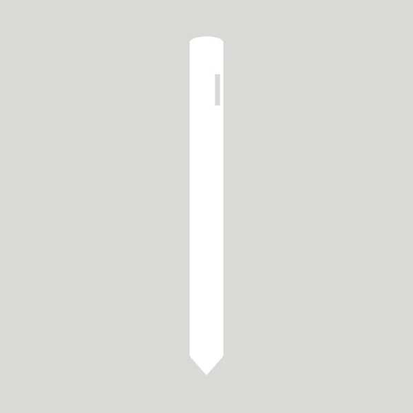 Heavy Duty Pot Labels with Hole 250mm x 25mm WHITE (Box of 50)