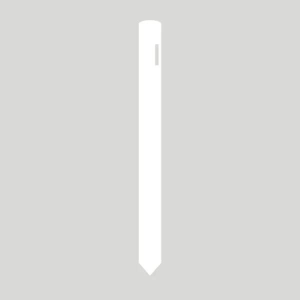 Heavy Duty Pot Labels with Hole 400mm x 38mm White (Box of 50)