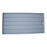 Danish Irrigation Tray Grey 2040mm x 1000mm - Heavy Duty Drainage