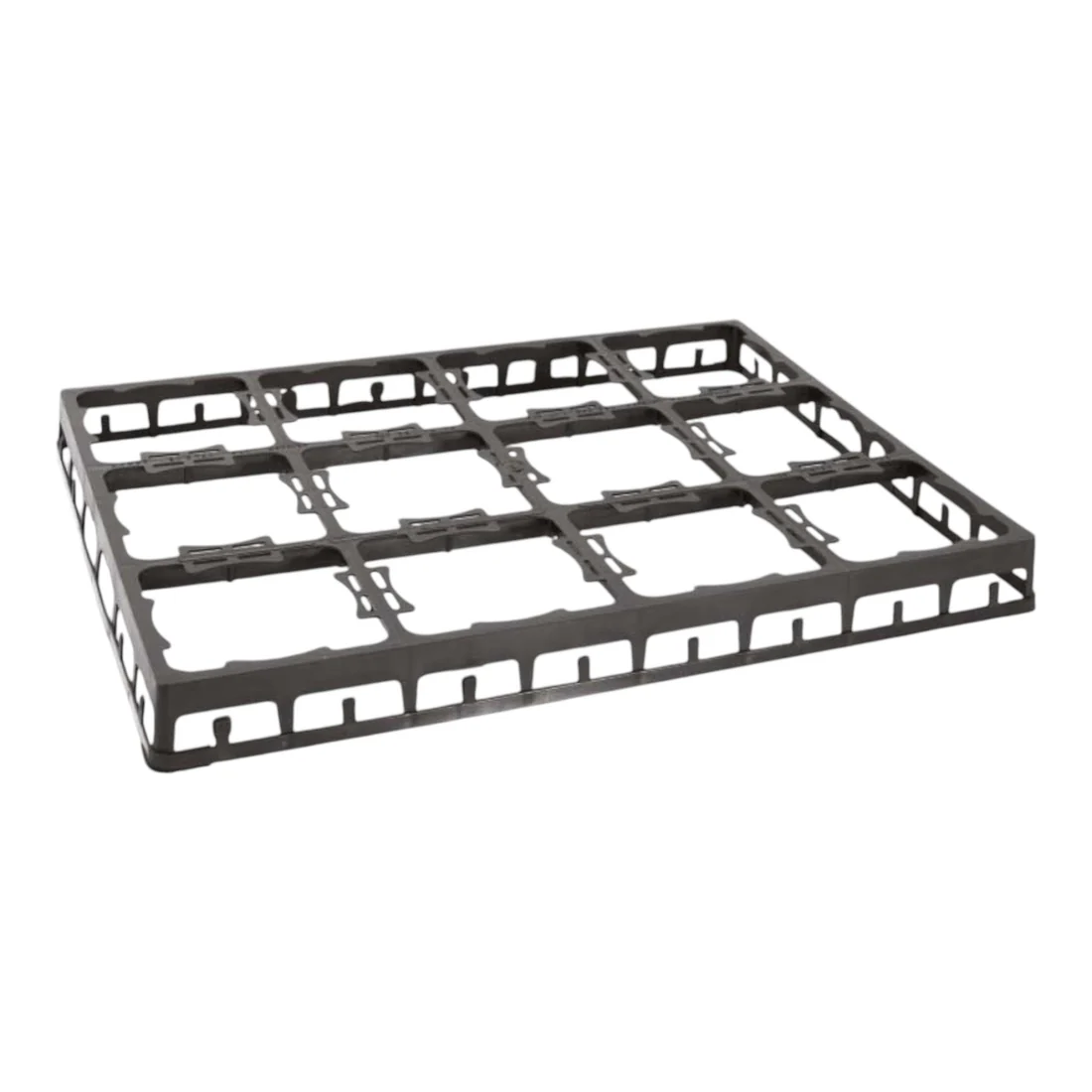 Empot12x1Carrier EMPOT 12 x 1ltr Carrier L56.8 x W42.8 x H5 cm (375 per pallet) – Professional Multi-Pot Handling & Display Tray - Image 1