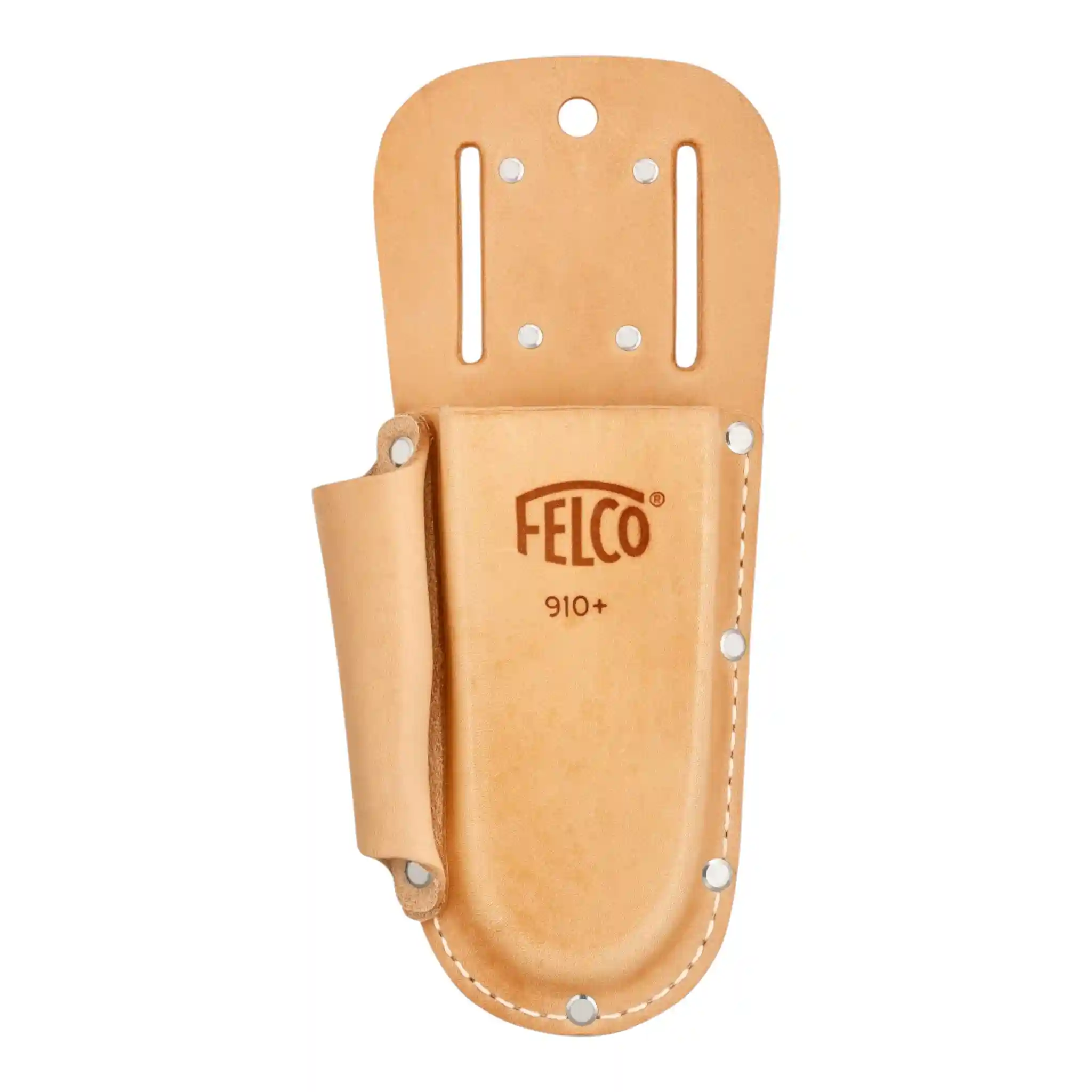 FELCOModel910_TanLeatherHolster-Loop_Clip-PLUSMODEL FELCO Model 910 Tan Leather Holster - Loop & Clip - Image 1