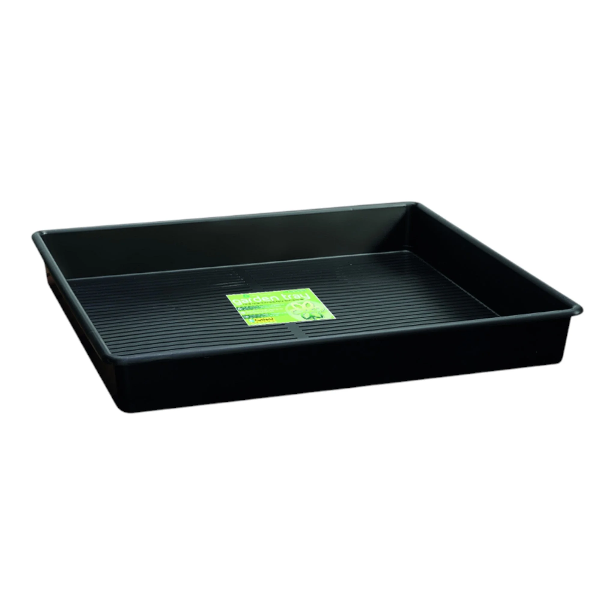 GARLANDG112BMetreSquareTrayBlack1 Garland 1 Metre Square Tray Black (4 per box) - 100cm x 100cm Heavy Duty Tray - Image 1