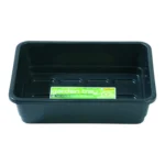 Garland Mini Garden Tray Black Without Holes (25 per box) - Compact Propagation Tray