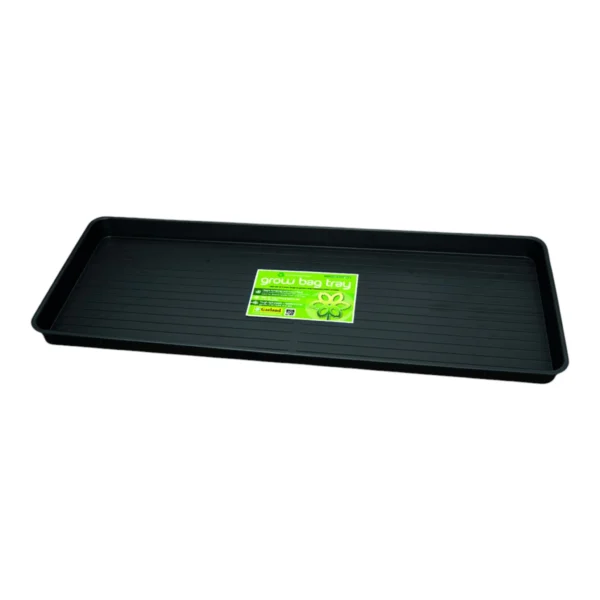 Garland Premium Growbag Tray Black (10 per box) - 100cm Professional Drip Tray