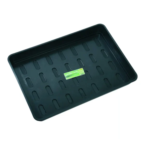 Garland XL Garden Tray Black Without Holes (12 per box) - 58cm Solid Base Tray