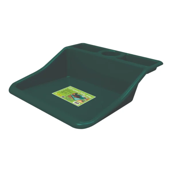 Garland Tidy Tray Green (10 per box) - Heavy Duty Gardening Work Tray