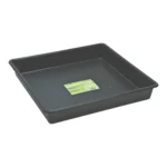 Garland 60cm Square Tray Black (6 per box) - Heavy Duty 32L Multi-Purpose Tray