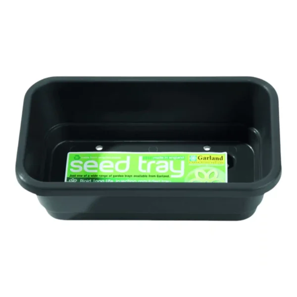Garland Mini Seed Tray Black With Holes (50 per box) - Propagation Starter Tray