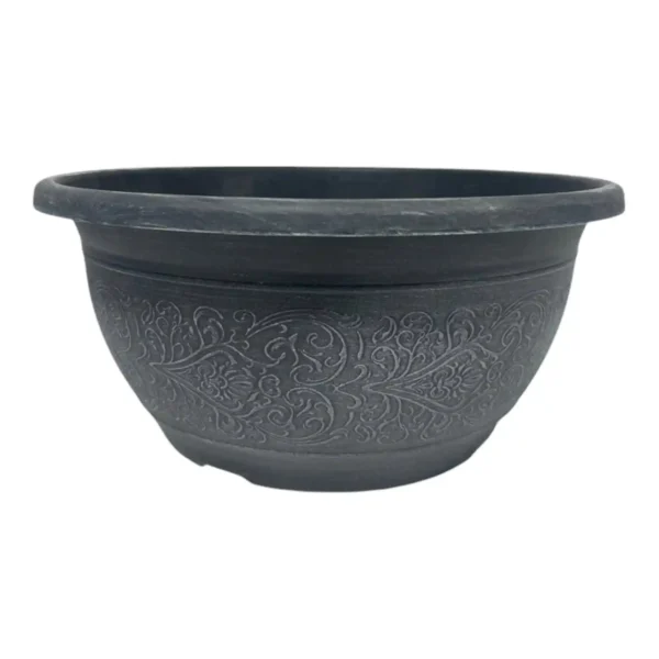 Growers Own 14 inch Decorative Charlotte Bowl Planter (1440 per pallet)