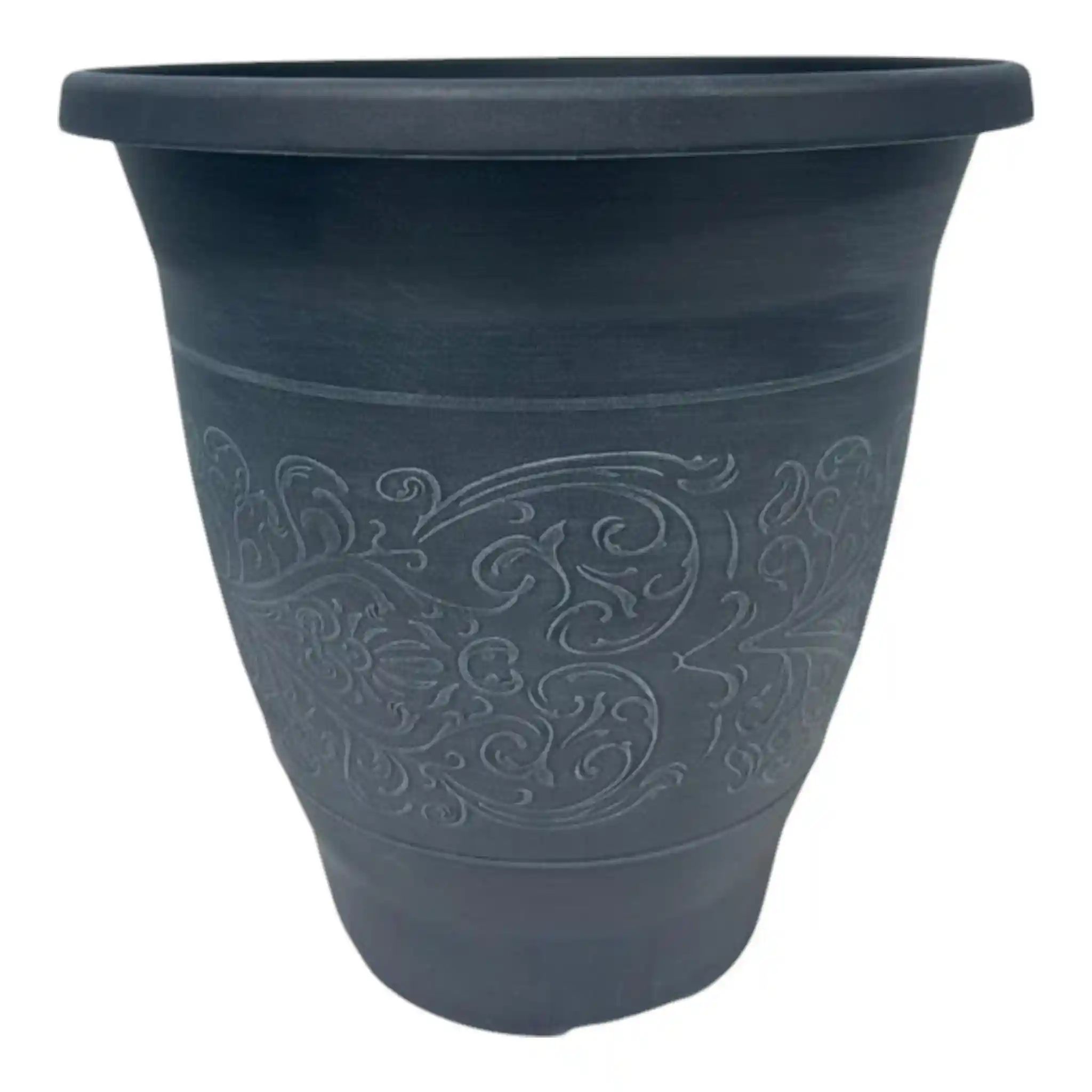 GROWERSOWN14_DecorativeTallCharlotteBowlPlanter_657perpallet_ Growers Own 14 inch Decorative Tall Charlotte Bowl Planter (657 per pallet) - Image 1
