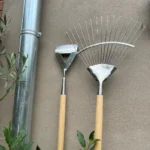 Growers Own Stainless Steel Lawn and Leaf Rake w/ Ashwood Handle – Professional Tidy-Up Tool for Trade Growers - Image 2