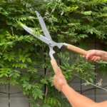 Growers Own Stainless Steel Hedge Shears w/ Ashwood Handle – Professional Grade Trimming for Hedges and Topiary - Image 3